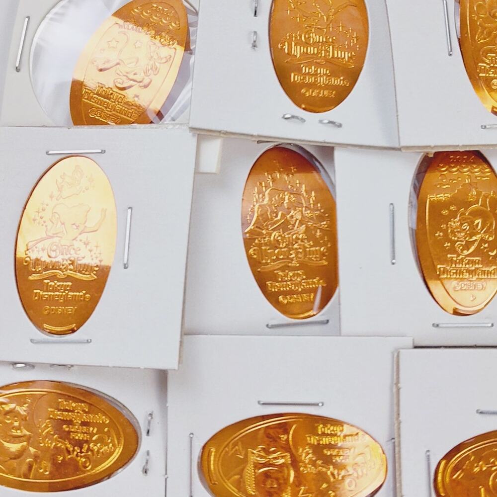 Tokyo Disneyland 2014 Pressed Coins - 16 Pressed Pennies - Picture 4 of 14